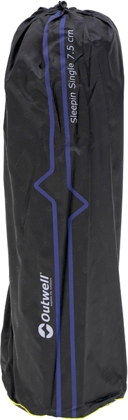 Outwell Sleepin Single 7.5 zelfopblaasbare slaapmat - Zwart