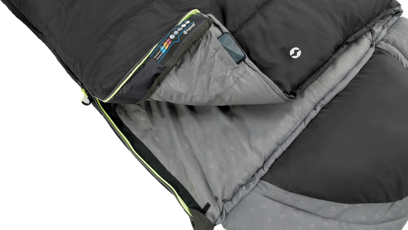 Outwell Contour slaapzak - Zwart