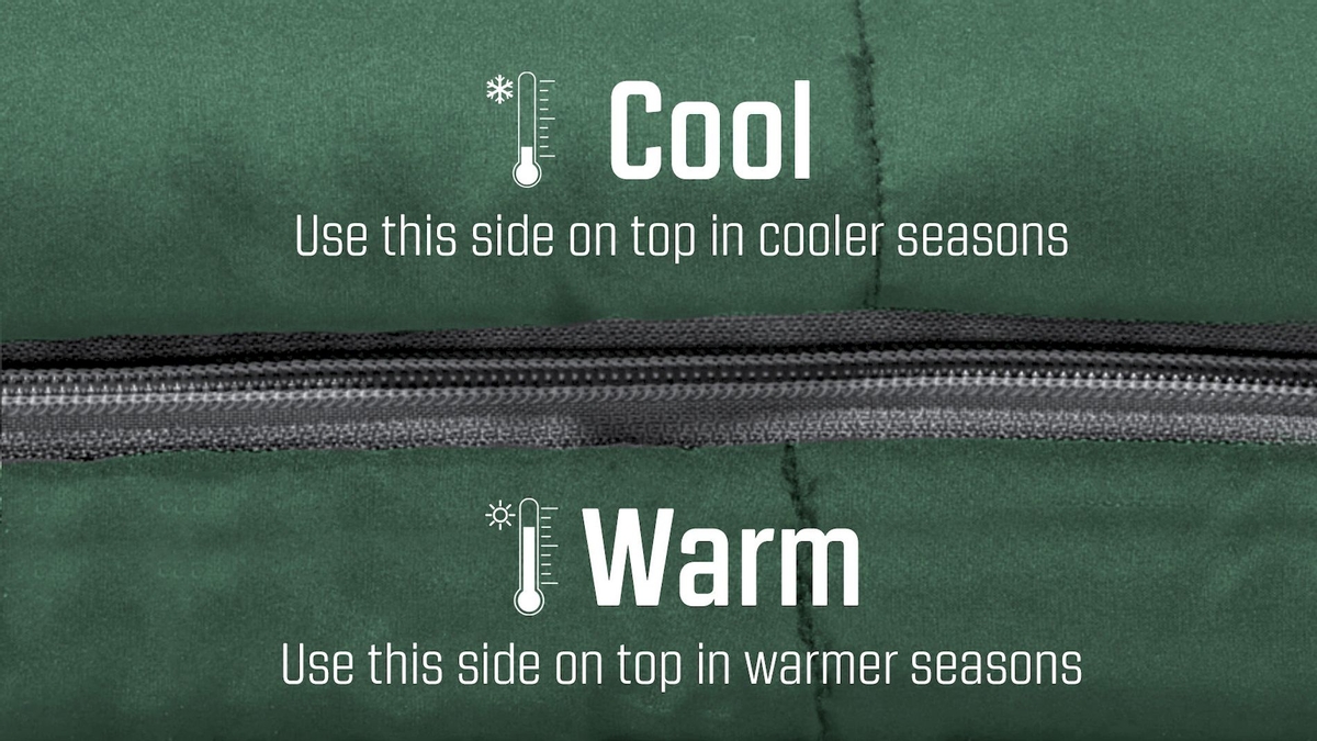 Outwell Contour Lux XL slaapzak - Groen