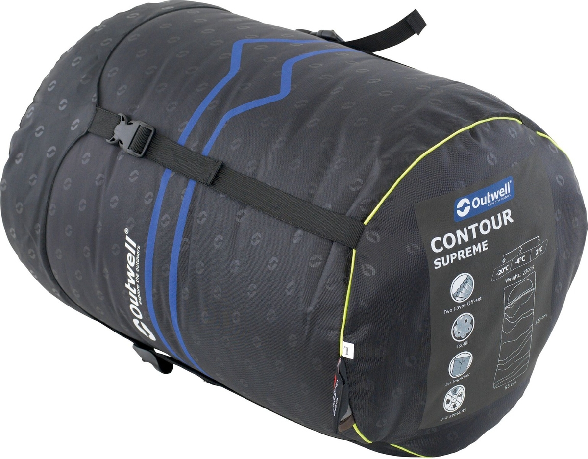 Outwell Contour Supreme slaapzak - Grijs