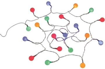 Outwell Gamma lichtsnoer kleurenmix 20 lampen - 2 meter