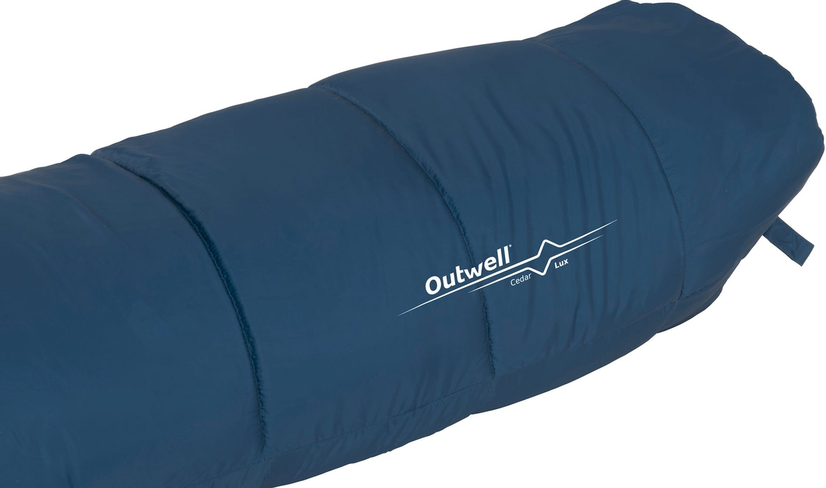 Outwell Cedar Lux mummy slaapzak - Blauw