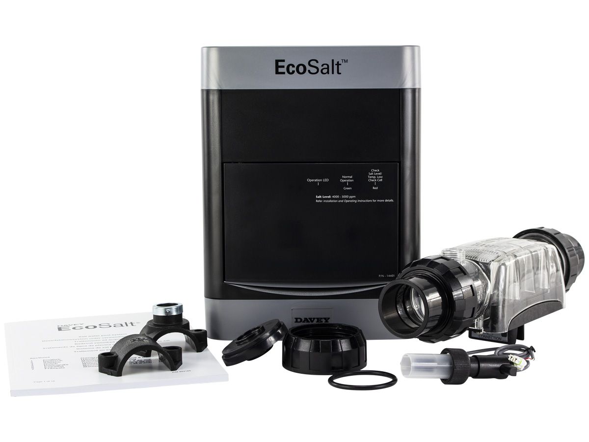 Davey EcoSalt 13 zoutelectrolyse (tot 60 m3) onderdelen.