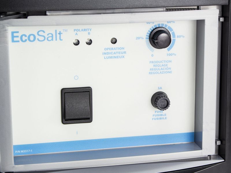 Davey EcoSalt 13 zoutelectrolyse (tot 60 m3) display.