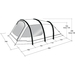 Outwell Starhill 5A opblaasbare tunneltent - 3 persoons