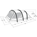 Outwell Starhill 6A opblaasbare tunneltent - 6 persoons