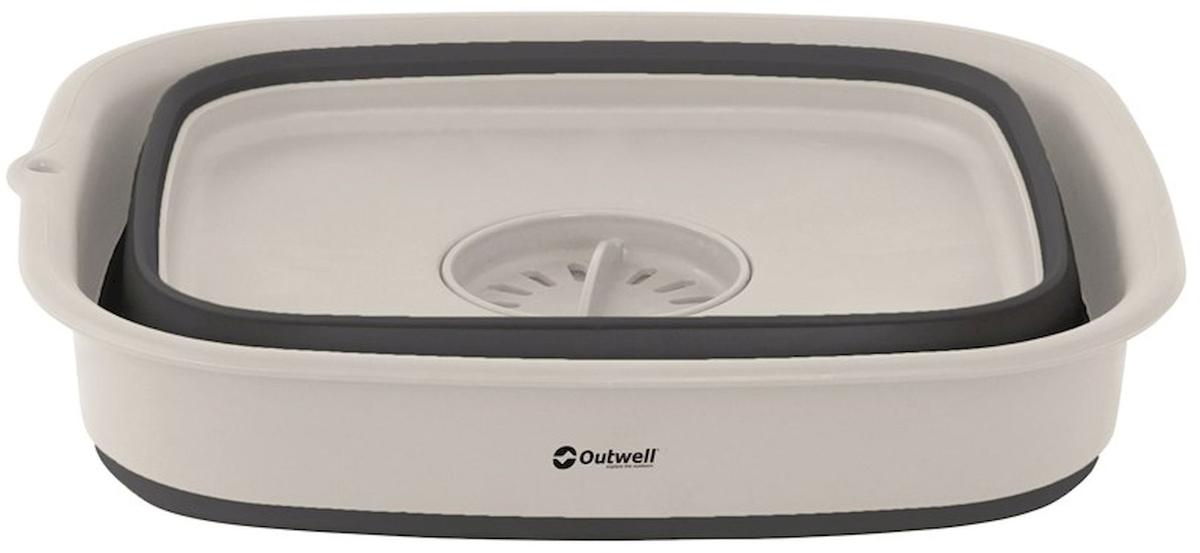 Outwell Collaps afwasbak inklapbaar - 5L - Grijs