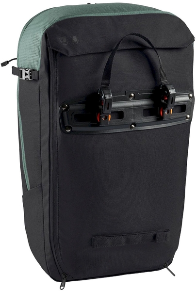 Vaude Cycle II fietsrugzak - 28 liter - Zwart/Groen