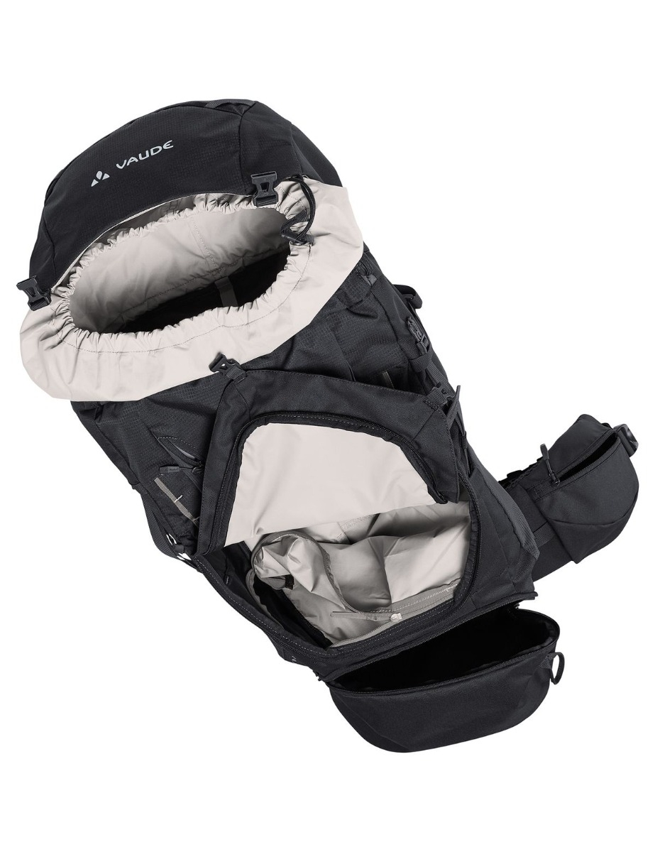 Vaude Asymmetric rugzak - 52 + 8 liter - Zwart - Heren