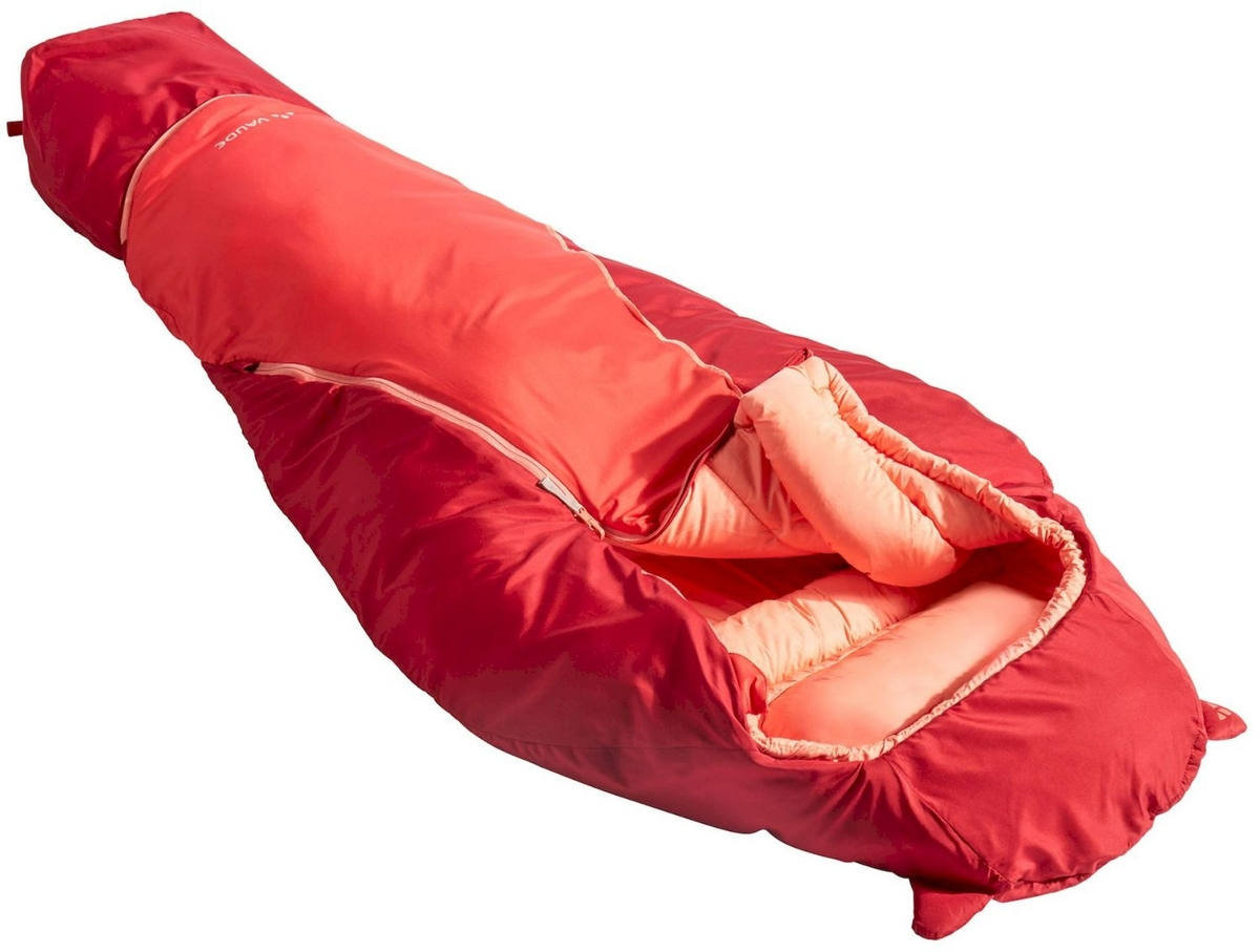 Vaude Alpli Adjust 400 SYN slaapzak - Rood