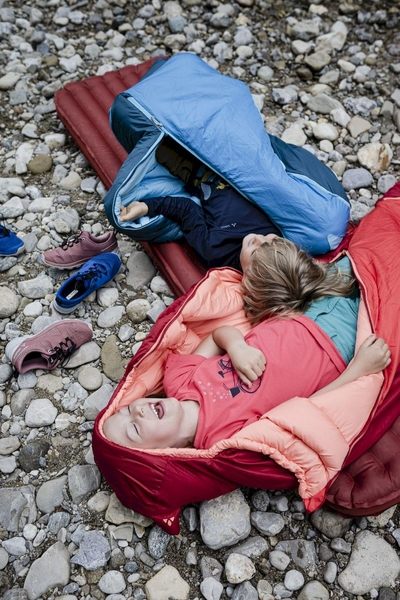 Vaude Alpli Adjust 400 SYN slaapzak - Rood