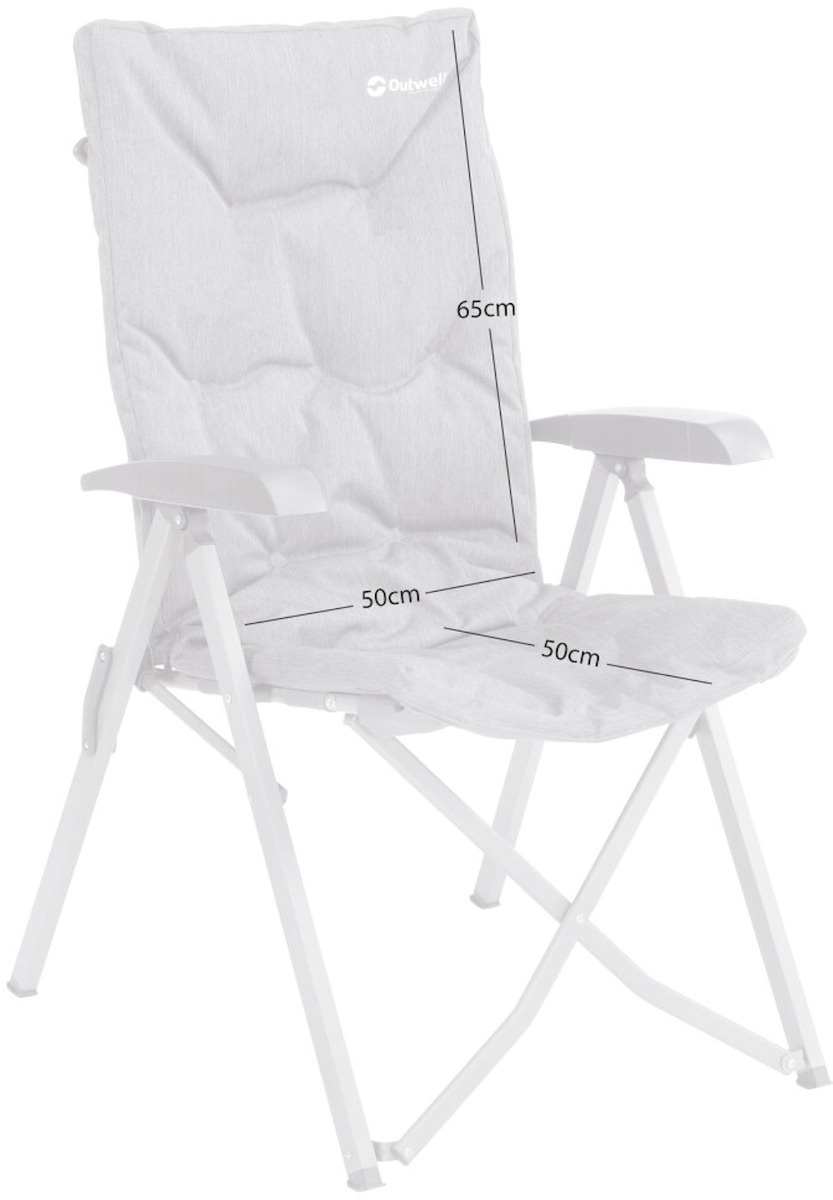 Outwell Yellowstone Lake vouwstoel - Grijs