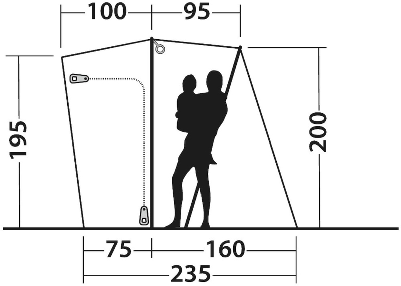 Outwell Lakecrest bustent