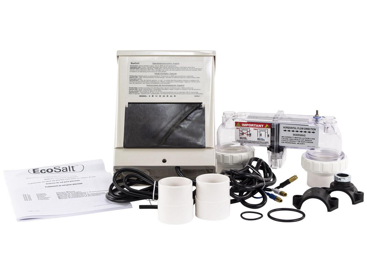 Davey Minisalt zoutelectrolyse (tot 40 m3) onderdelen. 