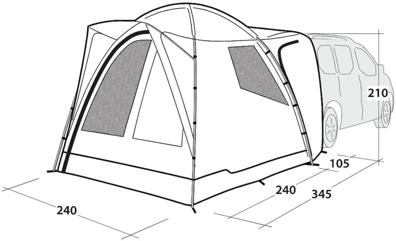 Outwell Beachcrest bustent