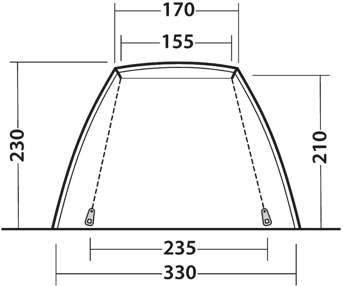 Outwell Woodcrest bustent