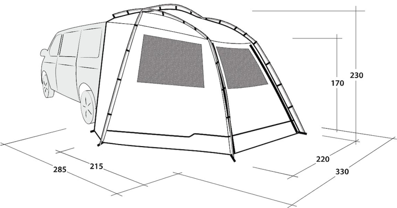 Outwell Woodcrest bustent