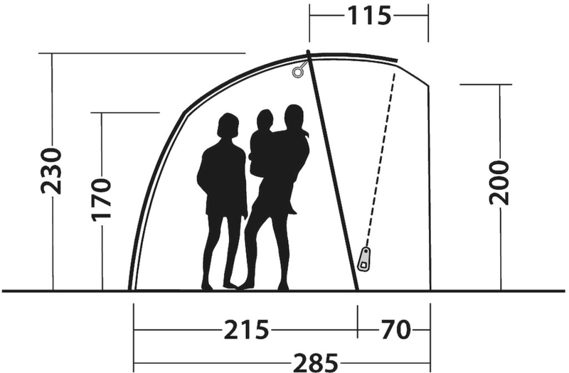 Outwell Woodcrest bustent