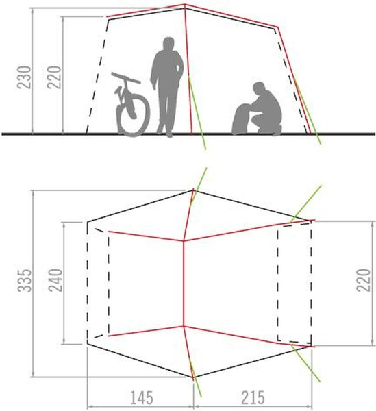 Vaude Drive Van bustent - Zand