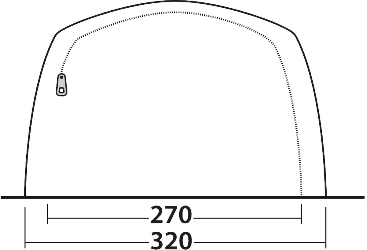 Outwell Greenwood 5  tunneltent - 5 persoons