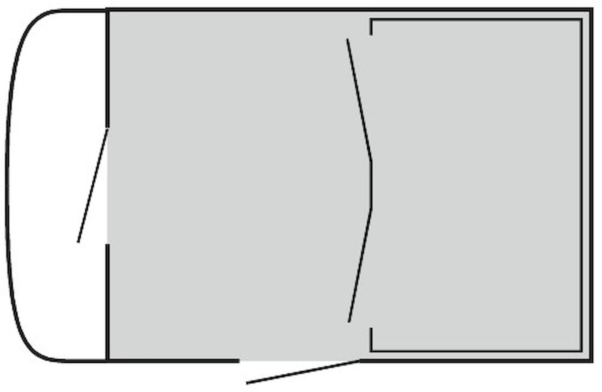 Easy Camp Palmdale 600 grondzeil - Grijs