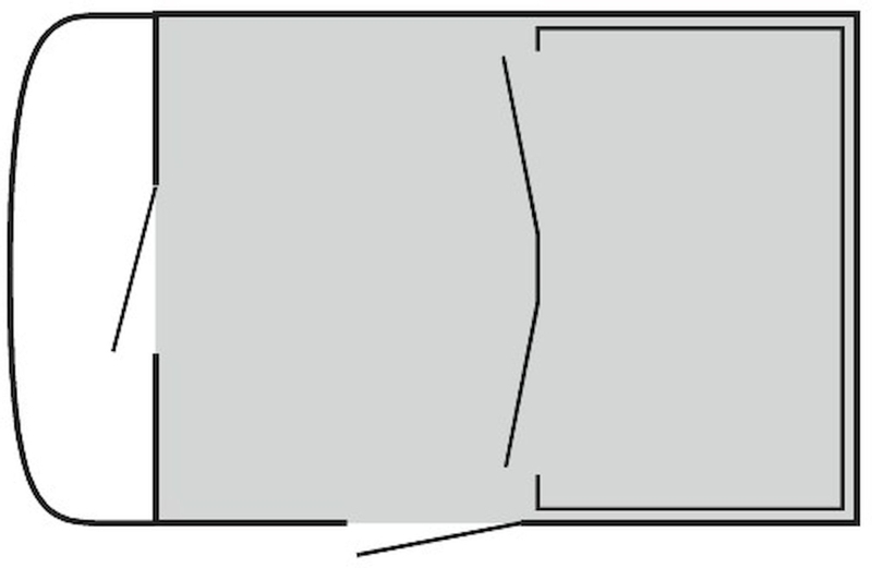 Easy Camp Palmdale 600 grondzeil - Grijs