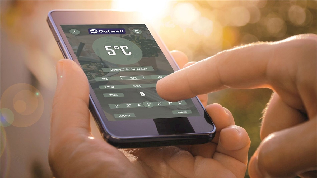 Outwell Arctic Chill compressor koelbox - 45 liter - Blauw