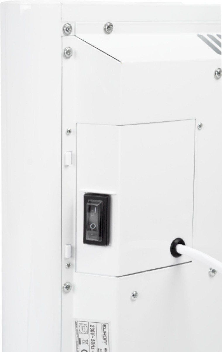 Eurom Alutherm 2000 Wifi elektrische kachel - schakelaar