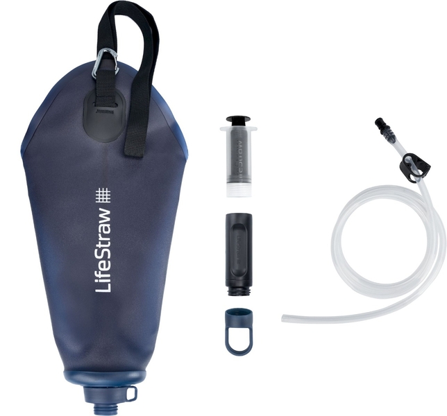 LifeStraw Peak gravity filter bag - inclusief slang en filter