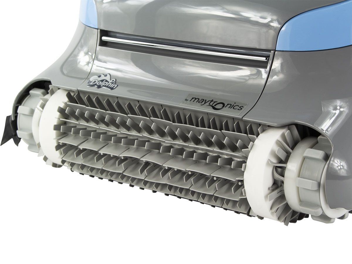 Dolphin Zenit 10 zwembadrobot borstels.