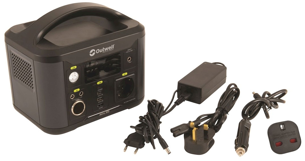 Outwell Akira 300 Power Station draagbare lithiumaccu