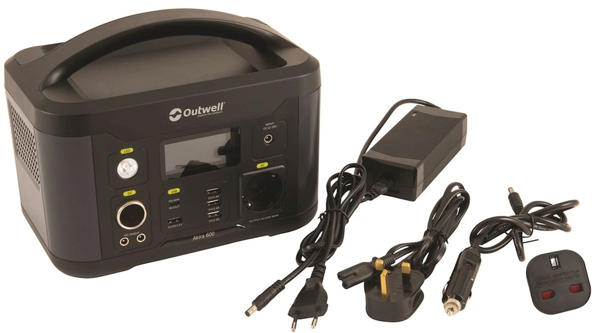 Outwell Akira 600 Power Station draagbare lithiumaccu