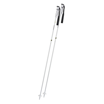 Komperdell Booster Speed Carbon skistokken - Wit/zilver - 120 cm