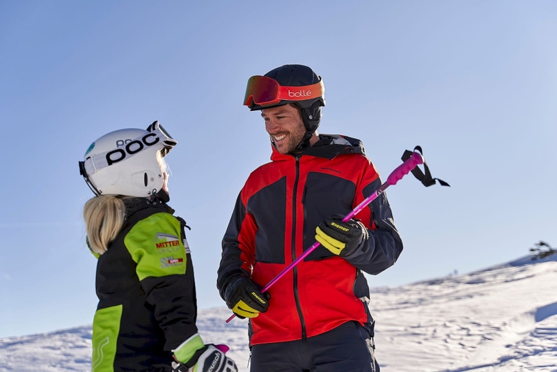 Skistokken Junior Roze