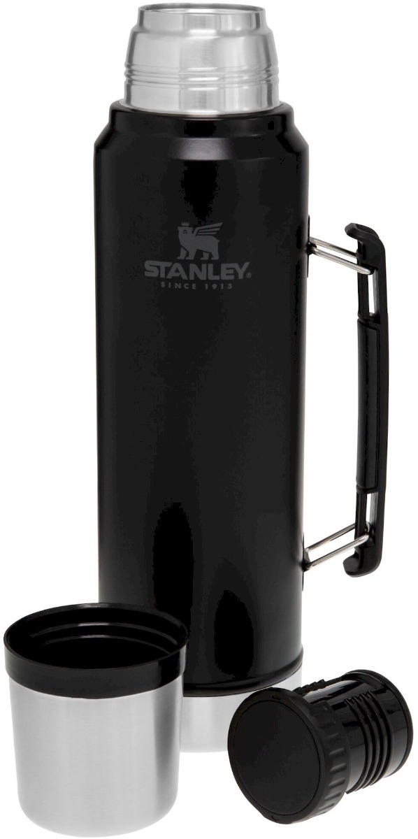 Stanley The Legendary Classic thermosfles - 1 liter - Mat Zwart