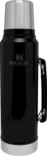 Stanley The Legendary Classic thermosfles - 1 liter - Mat Zwart