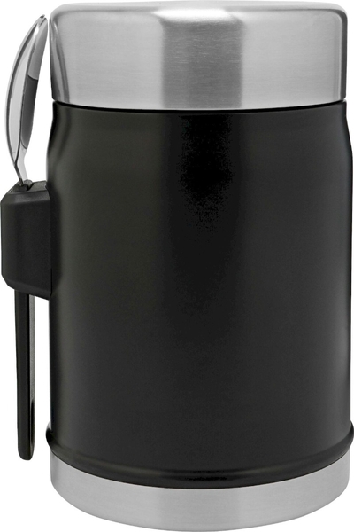 Stanley The Legendary Food Jar met lepel - 400 ml - Mat Zwart