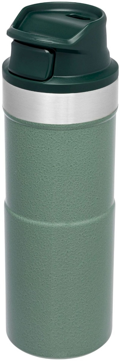 Stanley The Trigger-Action Travel thermosfles - 350 ml - Donkergroen