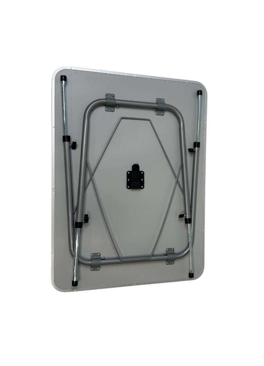 Redcliffs campingtafel - 80 x 60 cm - Grijs ingeklapt