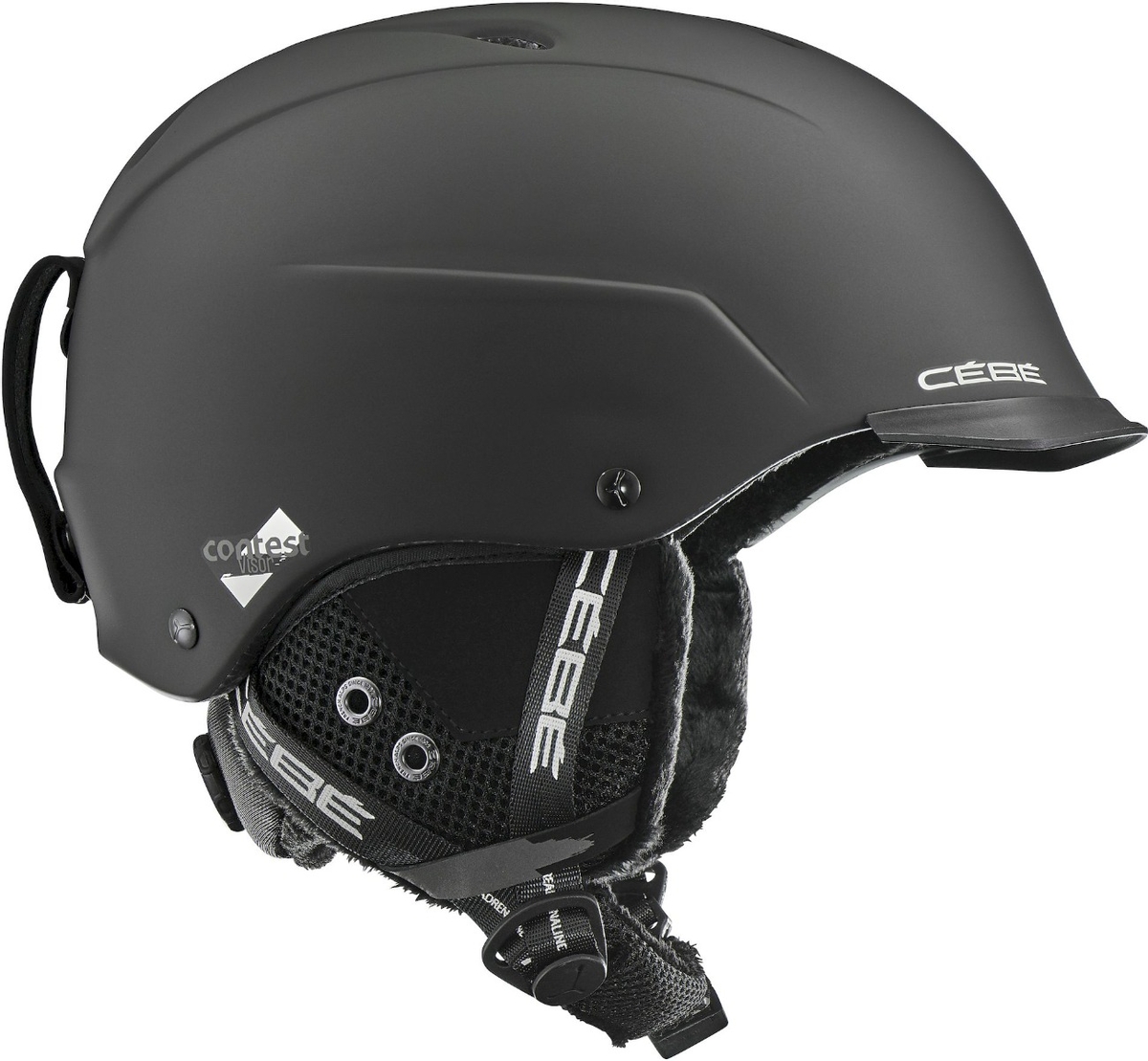 Cébé Contest Visor skihelm - Mat Zwart