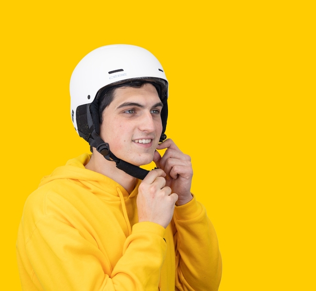 Cébé Pow Lite skihelm - Wit
