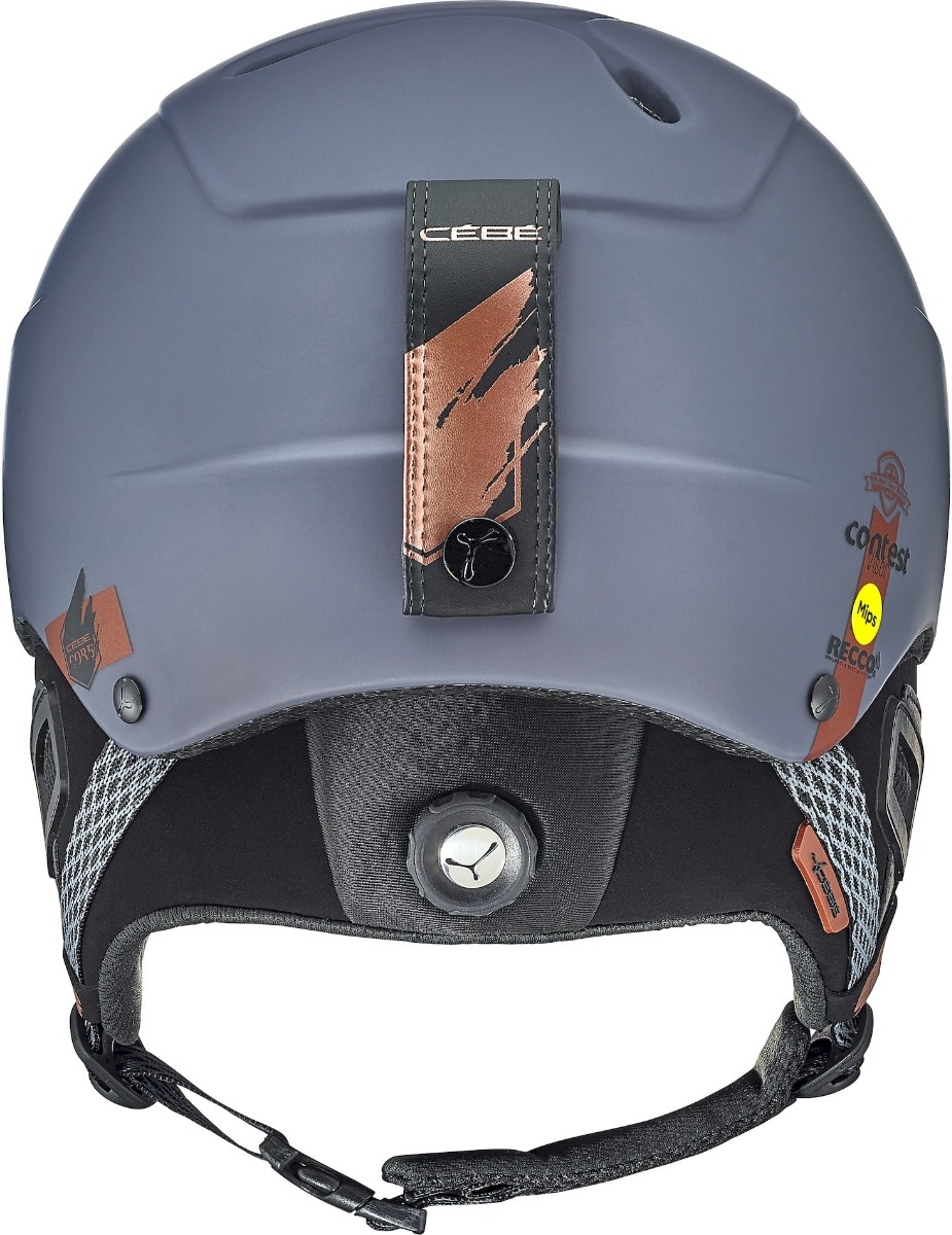 Cébé Contest Visor Ultimate MIPS skihelm - Mat Grijs