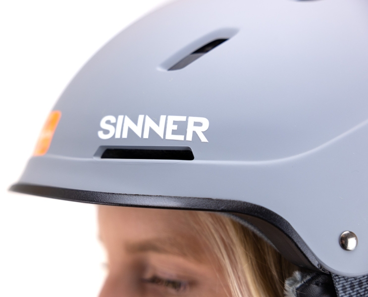 Sinner Whistler skihelm - Grijs detail