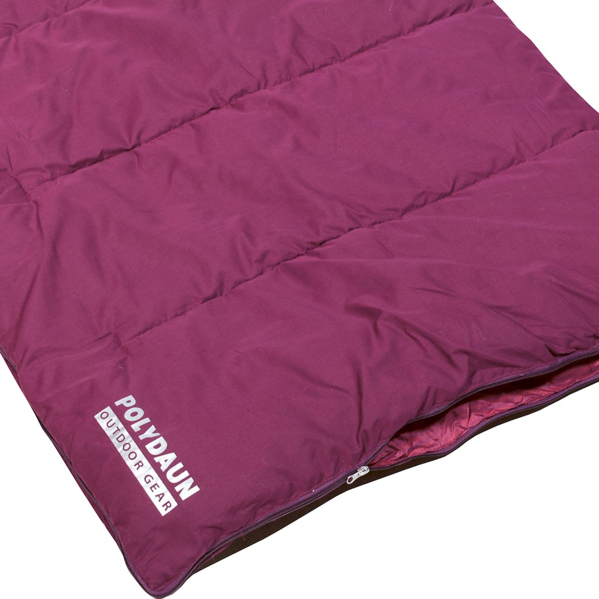 Polydaun Beach House slaapzak - Rood