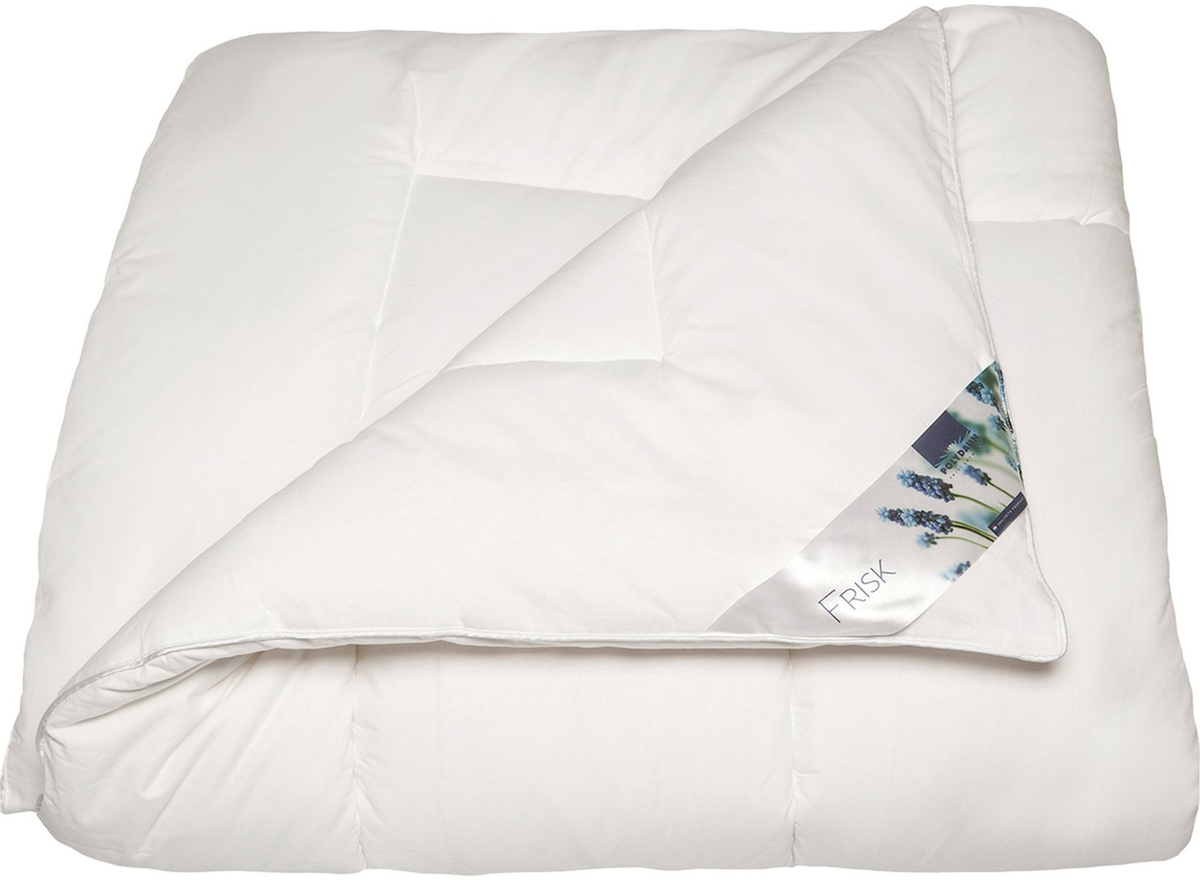Polydaun Frisk enkel dekbed - 200 x 200 cm - Wit