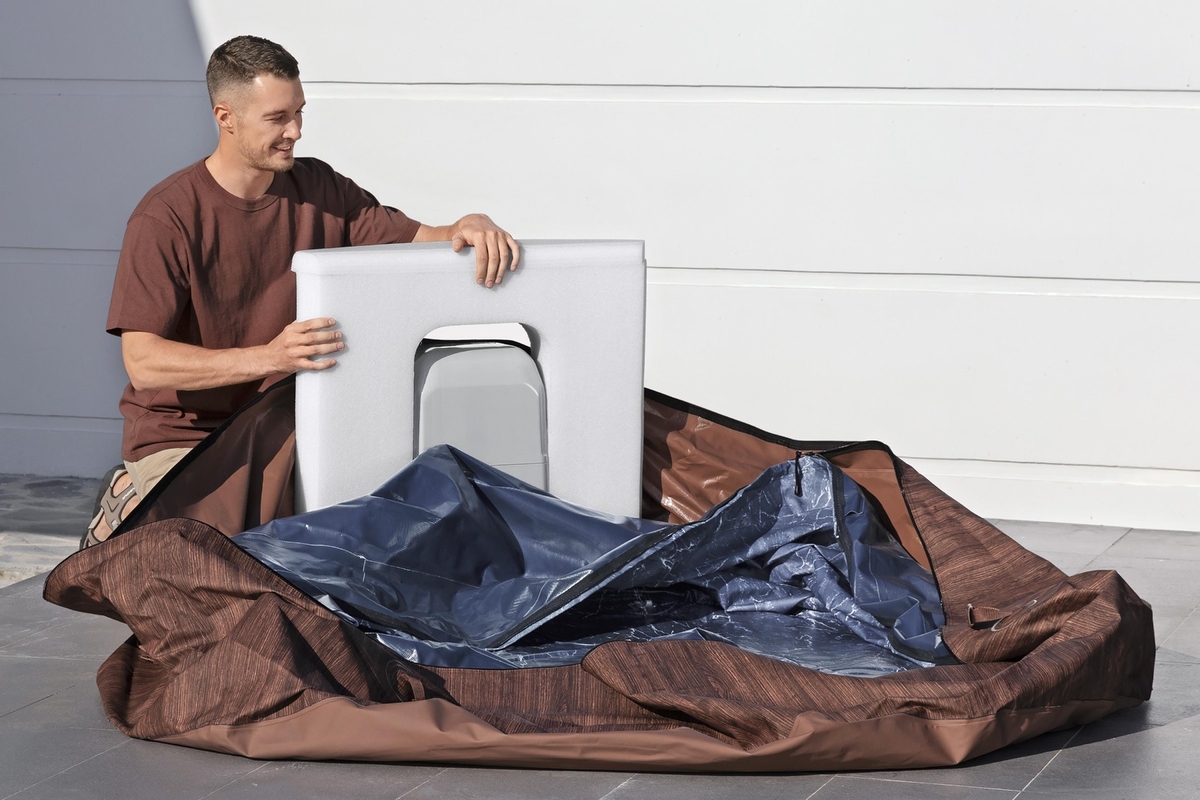 Lay-Z Spa Toronto AirJet Plus opbouw spa - 7 persoons