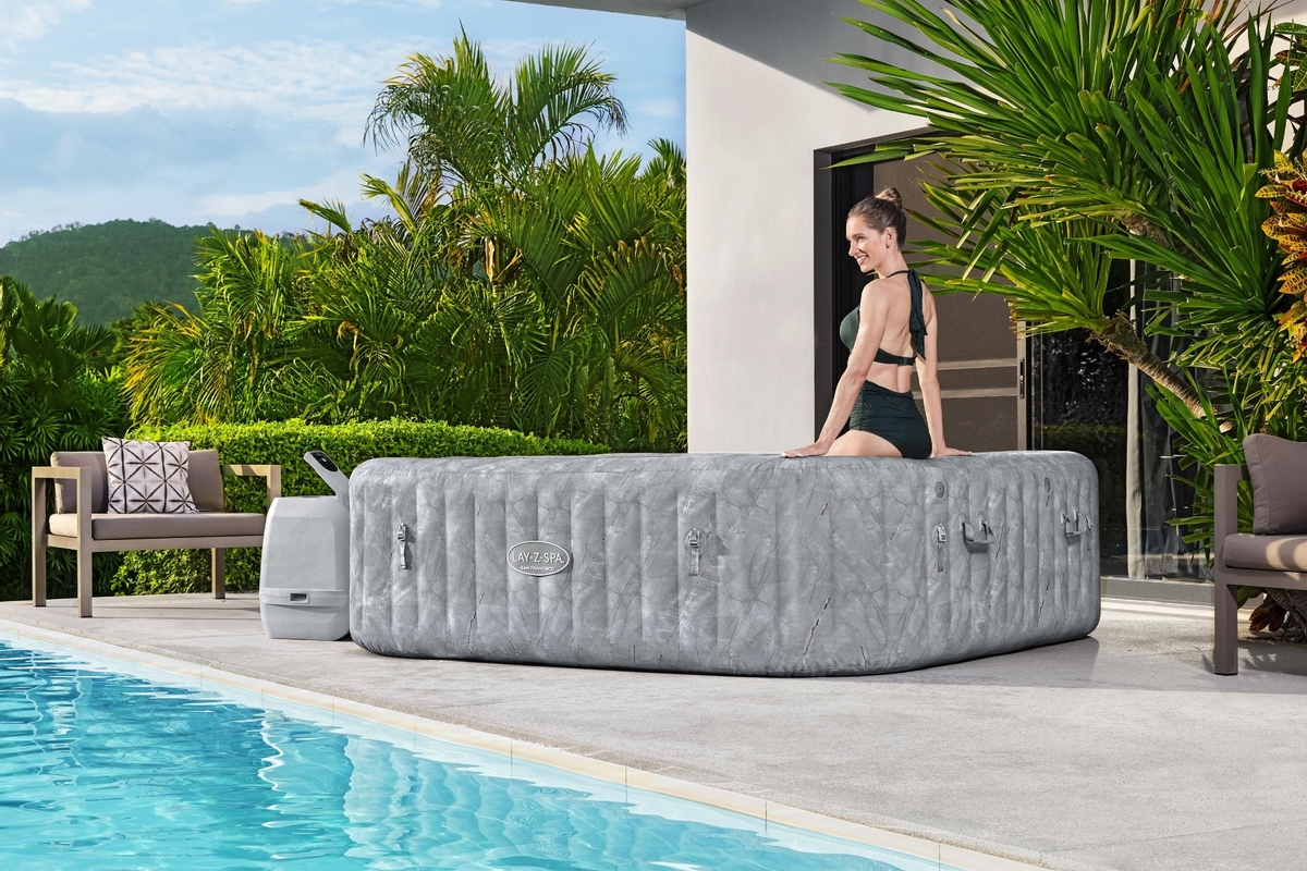 Lay-Z Spa San Francisco EnergySense Hydrojet Pro opblaasbare spa - 7 persoons