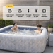 Lay-Z Spa San Francisco EnergySense Hydrojet Pro opblaasbare spa - 7 persoons