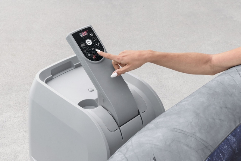 Lay-Z Spa San Francisco Hydrojet opblaasbare spa - 7 persoons bediening