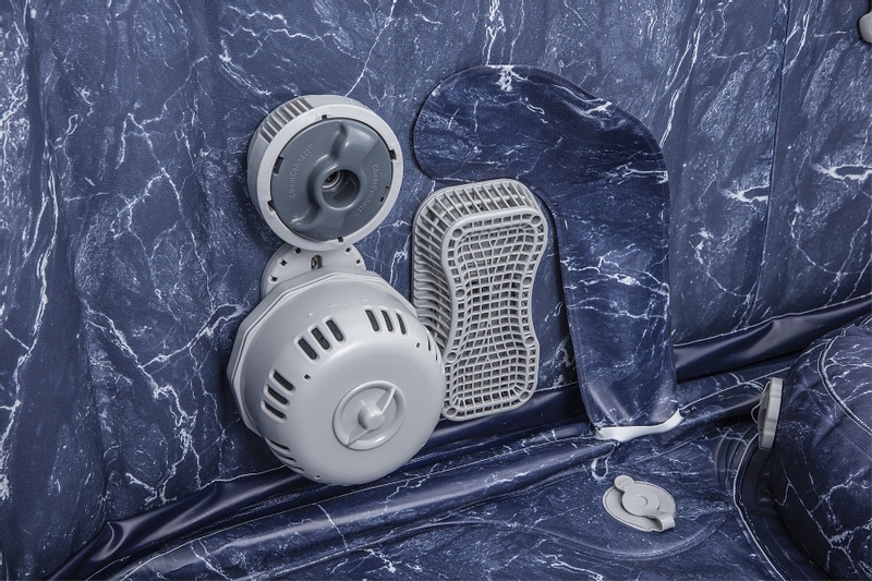 Lay-Z Spa San Francisco Hydrojet opblaasbare spa - 7 persoons chloor